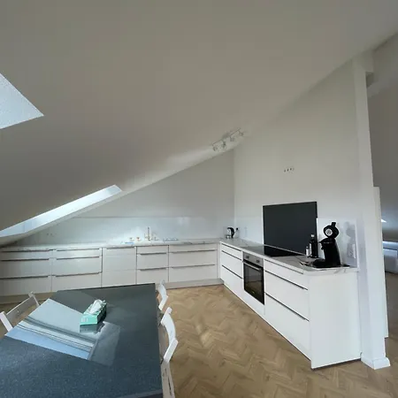 Zwischenstopp & Wohlfuehlen - Neubau-apartment Mit Parkplatz & Kueche 埃夫林根基兴